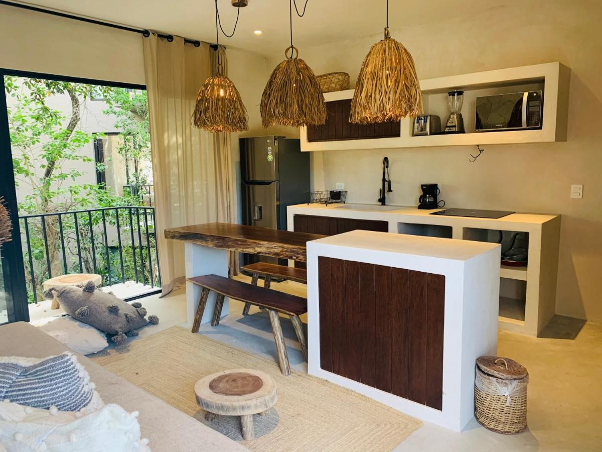 Vida Boho Apart 16 With Special Fee To Access Hotel Bardo Tulum Pueblo Buitenkant foto